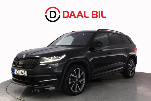 Skoda Kodiaq 2.0 TDI 4x4 190HK SPORTLINE 7-SITS DRAG PANO P-VÄRM - 2018