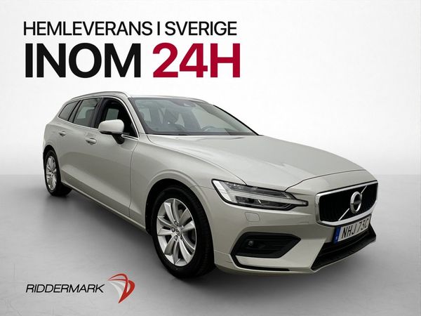 Volvo V60 B4 197hk Advanced Sensorer VOC Adaptiv-Farthållare - 2021