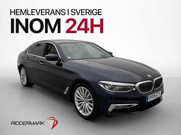 BMW 520 d xDrive Luxury Line 360° Värmare Komfort 4-Zons - 2017