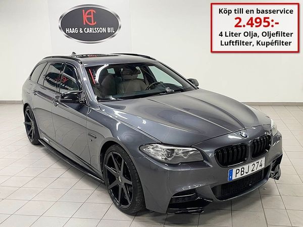 BMW 520 d xDrive Touring M-Sport Automat 190Hk - 2017