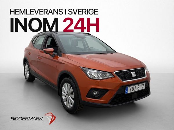 Seat Arona 1.0 TSI Sensorer Endast 0.50l/mil 448kr skatt - 2019