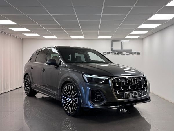 Audi Q7 50TDi Q 286HK 7-sits S-LINE Matrix B&O Valcona - 2025