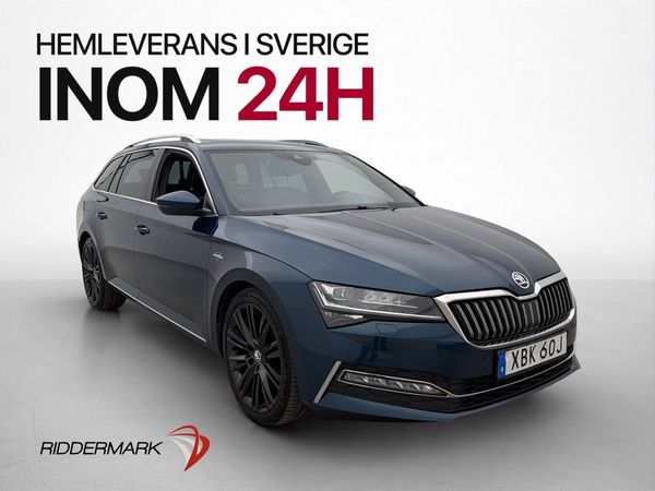 Skoda Superb 2.0 190hk 4x4 L&K Cockpit Pano Värm Kamera Drag - 2020
