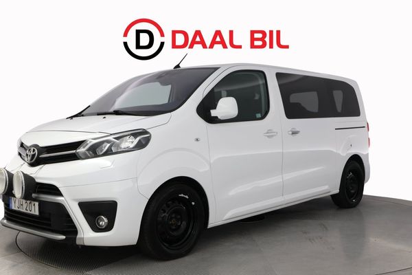 Toyota Proace Verso 2.0 D-4D 150HK 9-SITS M-VÄRM HUD KEYLESS ACC 3-ZON - 2017