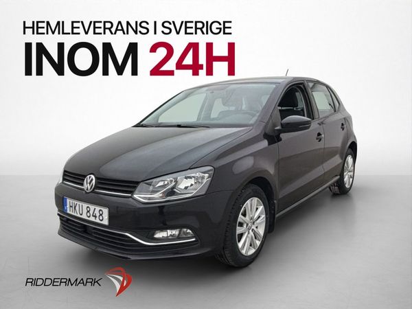 Volkswagen Polo 1.2 TSI M&K-Värmare Bluetooth Två-Brukare - 2016