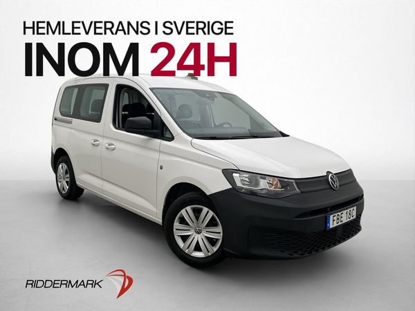 Volkswagen Caddy Life 1.5TSI 114hk 5-Sit Värm PDC Skinn MOMS - 2023