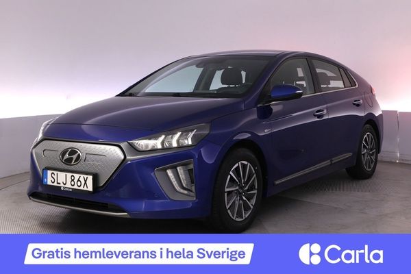 Hyundai IONIQ Electric 38.3 kWh Premium + Läder BLIS Elstol - 2020