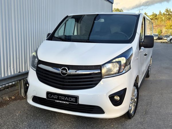 Opel Vivaro 2.9T 1.6 CDTI BITURBO B-KAM VÄRMARE L2H1 MOMS 2ÄG 120HK - 2018