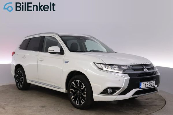 Mitsubishi Outlander PHEV 4WD Business Läder 360* Drag - 2018