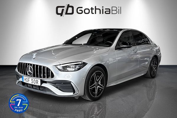 Mercedes C300 e 9G-Tronic AMG Line Projector Pano LED Navi Drag - 2023