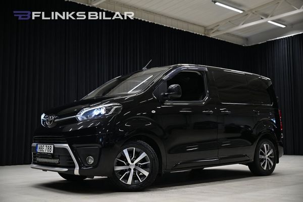 Toyota Proace 1.5 D-4D 120HK Dubbeldörr|Drag|Värmare|Nedlackad|Moms - 2022