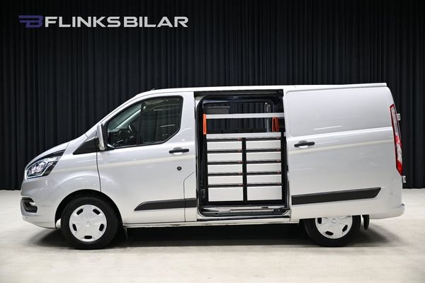Ford Transit Custom 130HK Automat|Servicebil|Inredd|Dubbeldörr|Moms - 2021