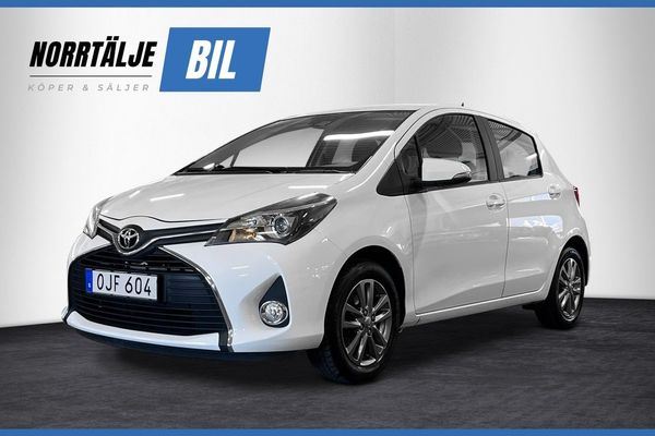 Toyota Yaris 1.33 VVT-i 99HK ACTIVE BACKKAMERA B/T NYBES NYSERVAD - 2016