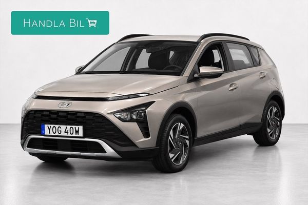 Hyundai Bayon 1.2 MPi Essential Drag B-Kam Rattvärme 84hk - 2022