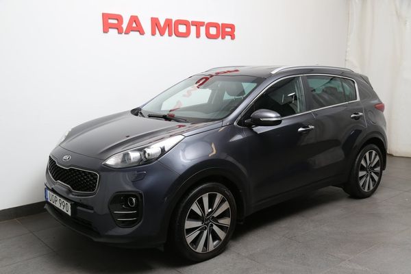 Kia Sportage 1,7 CRDi 141hk Special Edition Aut 1ägare Skinn 19” - 2017