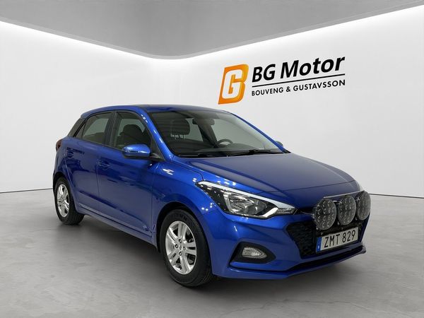 Hyundai i20 1.0 100HK T-GDI blue DCT Aut Farthållare/AUX/Rattvärme - 2019