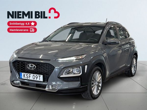 Hyundai Kona 1.6 T-GDI DCT TrendS&V-Hjul/Backkamera/Rattvärm/Carplay - 2020