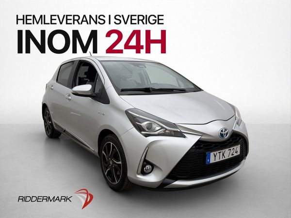 Toyota Yaris Hybrid Style Kamera 0.36l/mil 360:- skatt - 2017