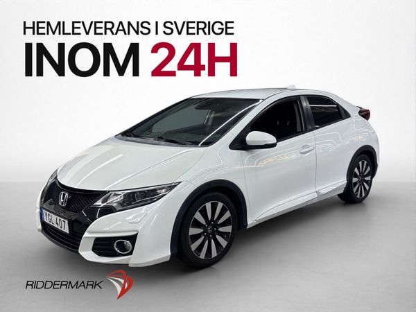 Honda Civic 1.3 i-VTEC 99hk Sport Kamera Navi Bluetooth - 2016