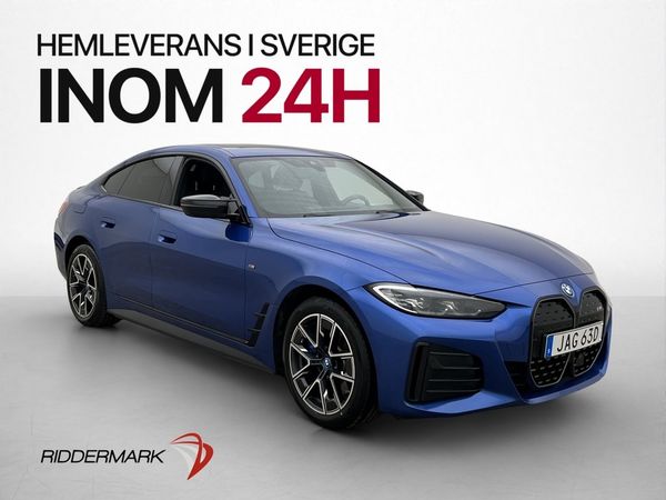BMW i4 M50 xDrive Gran Coupé 544hk M Sport Pano HUD Drag - 2024