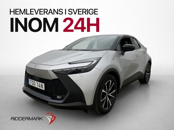 Toyota C-HR Hybrid AWD 197hk Kamera Värmare Navi Rattvärme - 2024