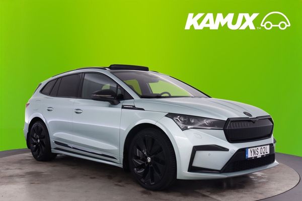 Skoda Enyaq iV 80x Founders Edition Maxad Utr! Pano 360 Drag HuD Lä - 2023