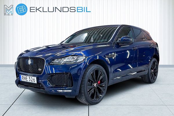 Jaguar F-Pace S Supercharged First Edition Meridan Läder Drag 381hk - 2017