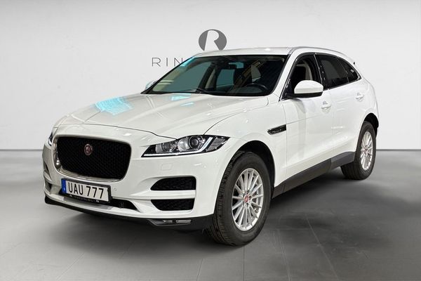 Jaguar F-Pace 20d 180 HK AUT AWD SIGNATURE FE NAVI M-VÄRM PDC 8800MIL - 2019