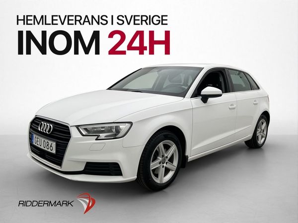 Audi A3 Sportback 1.5 TFSI 150hk Proline Adap-fart Sensorer - 2018