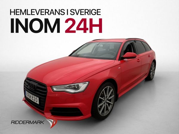 Audi A6 2.0 TDI Q S-Line Svart Optik Keyless P-Sensorer - 2016