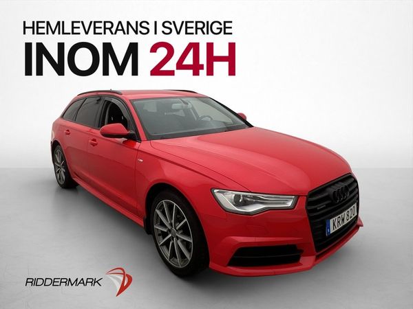 Audi A6 2.0 TDI Q S-Line Svart Optik Keyless P-Sensorer - 2016