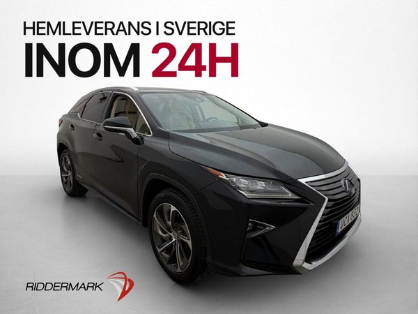 Lexus RX 450h AWD 313hk Executive M&L HUD Värmare Drag Läder - 2016