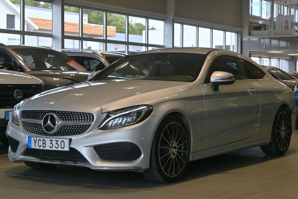 Mercedes C220 d Coupé 170hk AMG Line 19" - 2016