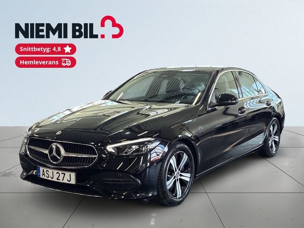 Mercedes C200 9G-Tronic Avantgarde S&V-hjul/Kamera/Navi - 2023