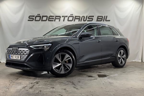 Audi Q8 e-tron QUATTRO 360 KAMERA LÄDER MOMSBIL - 2024