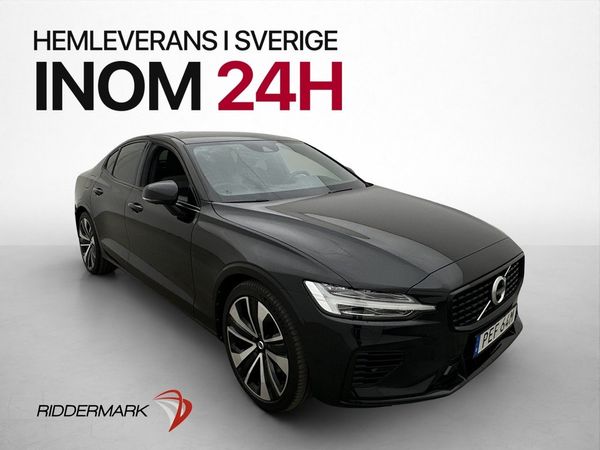 Volvo S60 T8 AWD 392hk R-Design H/K Navi 360° Värmare - 2021