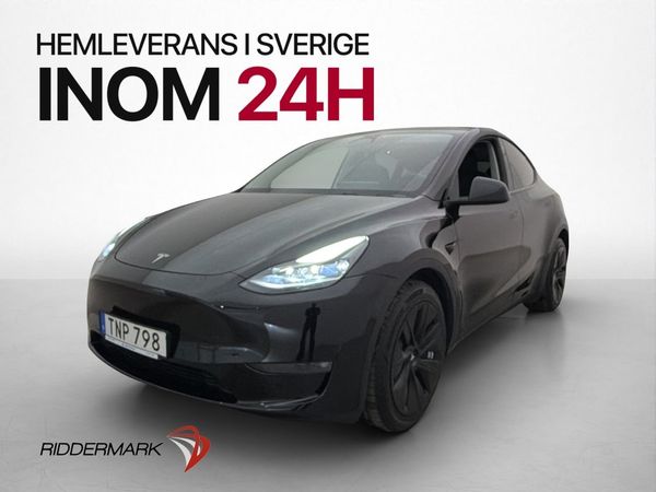 Tesla Model Y Long Range AWD Värmare Autopilot Svensksåld - 2024