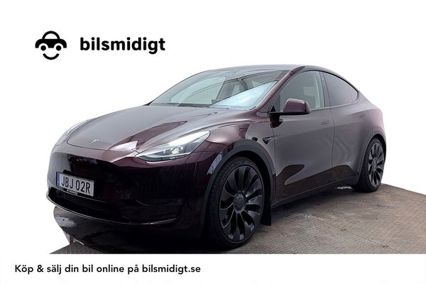 Tesla Model Y Performance Drag V-Pump Premiumljud MOMS 534hk - 2023