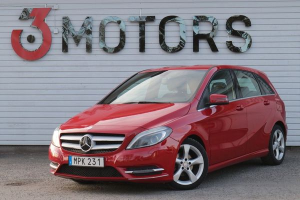 Mercedes B180 CDI 7G-DCT kamera fullservad 0,4L/Mil - 2015
