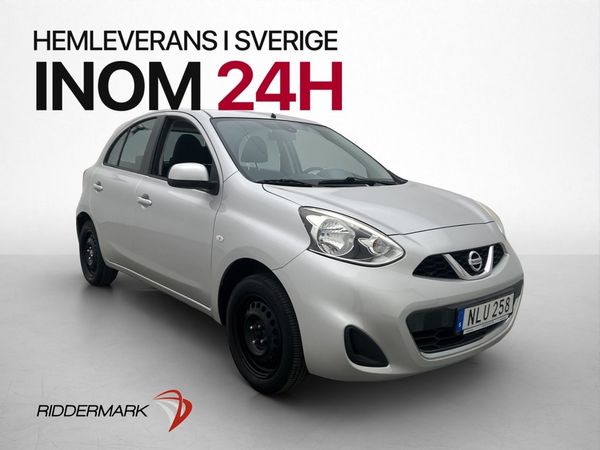 Nissan Micra 1.2 80hk Farthållare Bluetooth 0.50 l/mil - 2017