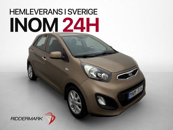 Kia Picanto 1.0 MPI Värmare Rattvärme Låg skatt 0,42l/Mil - 2013