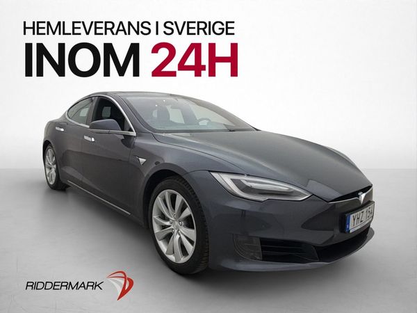 Tesla Model S 100D AWD Pano Kamera Skinn Navi AP - 2017