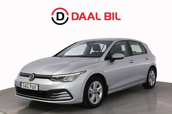 Volkswagen Golf 1.0 eTSI 110HK DRAG P-VÄRM NAVI B-KAM 3-ZON NFC APP-CON - 2021