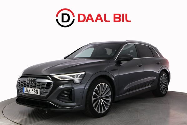 Audi Q8 e-tron 55 114 kWh QUATTRO 408HK S-LINE DRAG B-KAM LUFTFJÄDRING - 2024