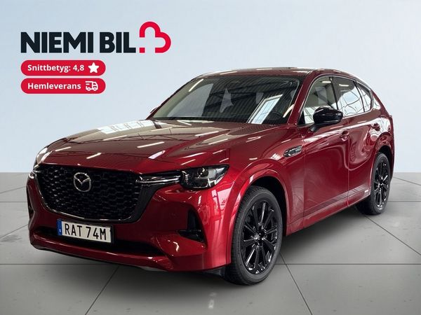 Mazda CX-60 PHEV HOMURA S&Vhjul/360Kam/BOSE/Elstolar/Nybilsgar/MOMS - 2023