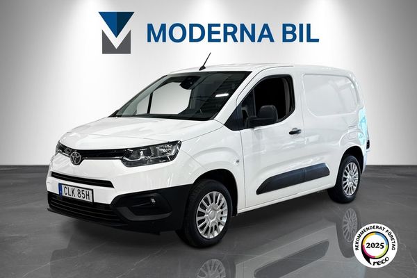 Toyota Proace City 1.5D 130hk Aut Drag Värmare B-kamera 3-sits Nybes - 2021