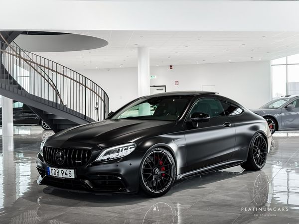 Mercedes C63 AMG S Coupé / FERITTA/ Sv.såld / Burmester - 2019