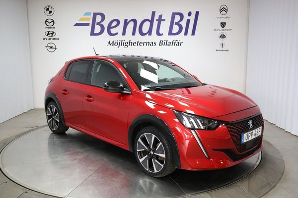 Peugeot e-208 GT 136Hk / Adaptiv farthållare / Backkamera - 2021
