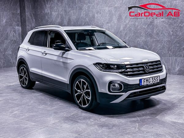Volkswagen T-Cross 1.0 TSI OPF GT P-sensorer adaptiv farhållare MOMS - 2022
