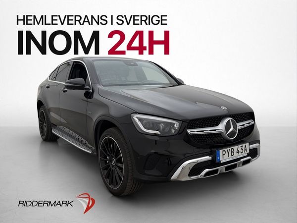 Mercedes GLC300 e Coupé 4M Värm T-Lucka 360° Burmester - 2021